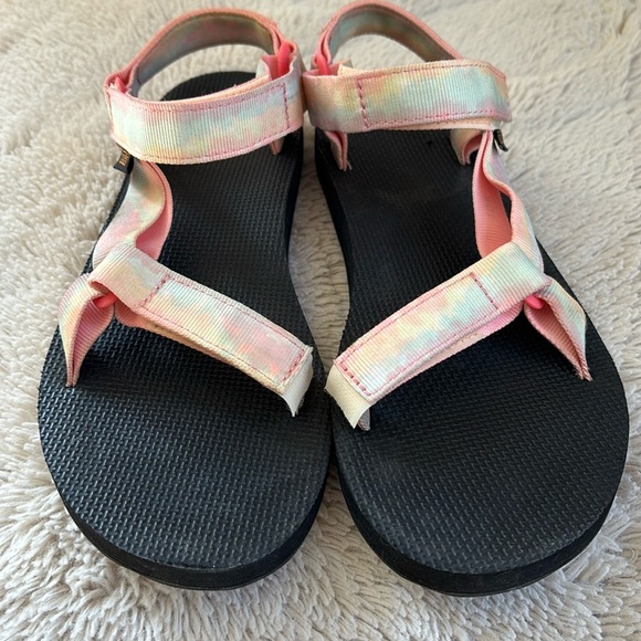 Teva Original Universal Sandal / Pastel Tie-Dye / Women’s US 10 - Picture 1 of 6